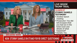 MSNBC Lauds Stormy's Humor And Credibility